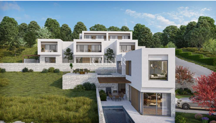 Crikvenica - hiša 70m2 z bazenom in pogledom na morje