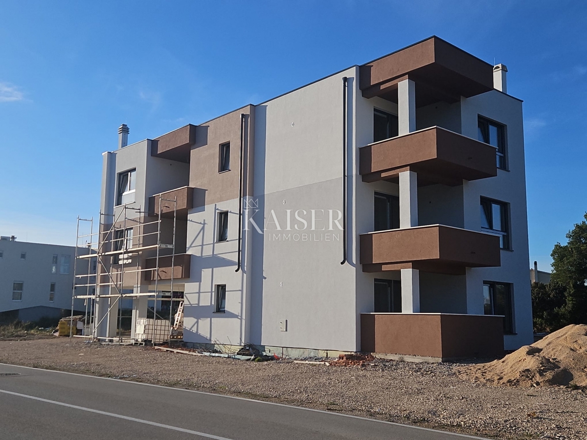 Šibenik, Brodarica - dvosobno stanovanje 73,61 m2 v novogradnji v bližini plaže Rezalište