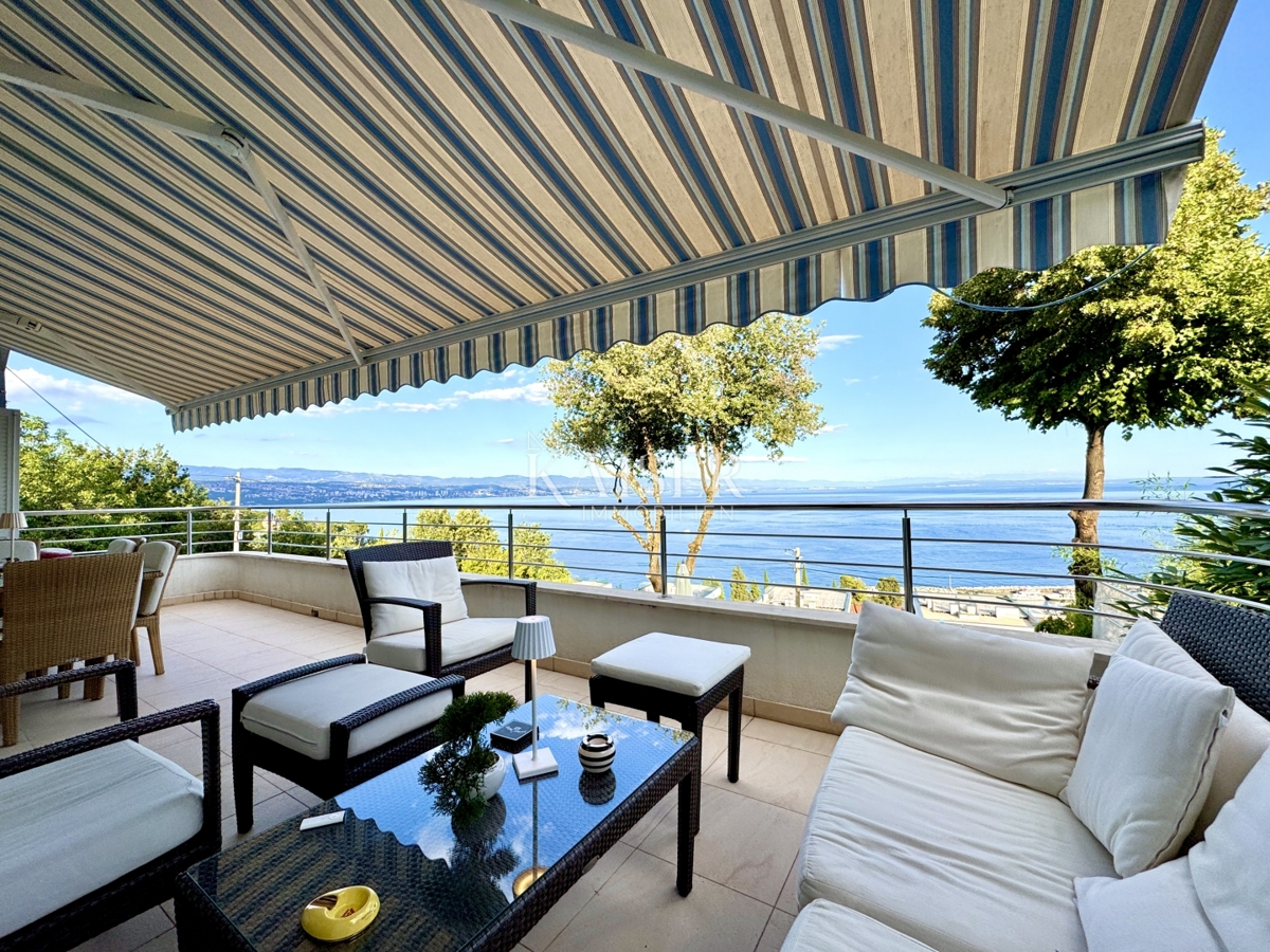 Opatija, Ičići - Čudovita družinska vila z bazenom 200 m od morja