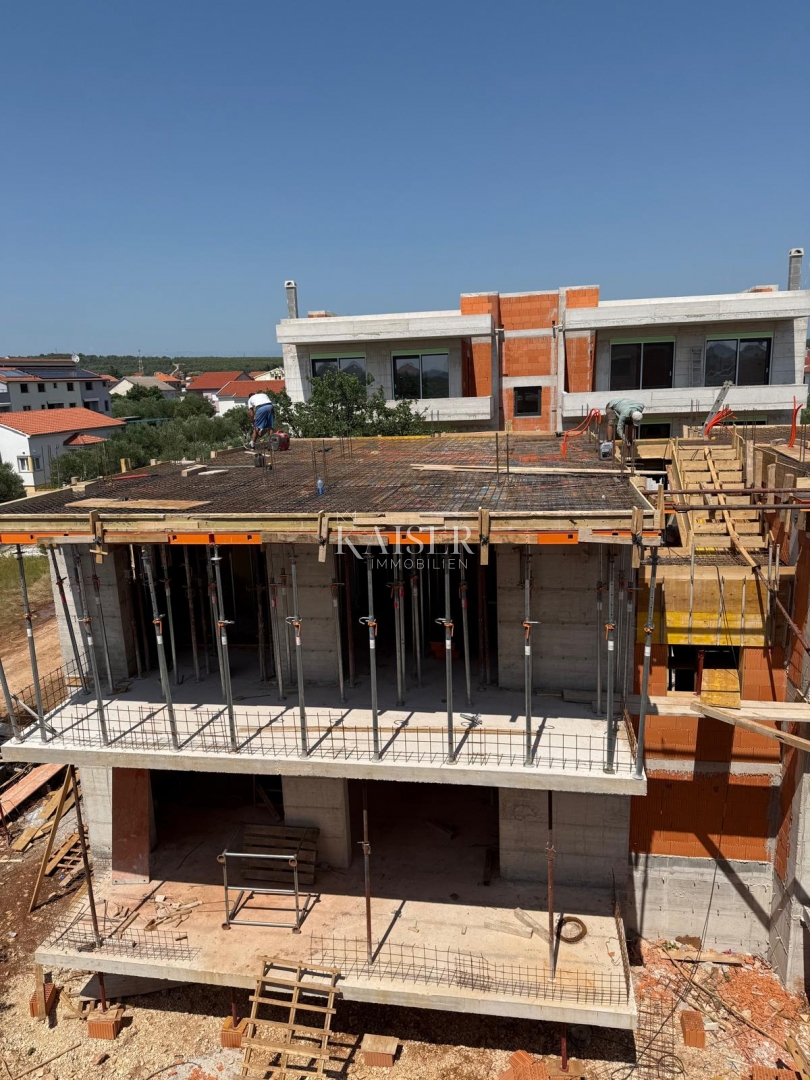 Zadar, Sukošan - penthouse z razgledom, 200 m od plaže