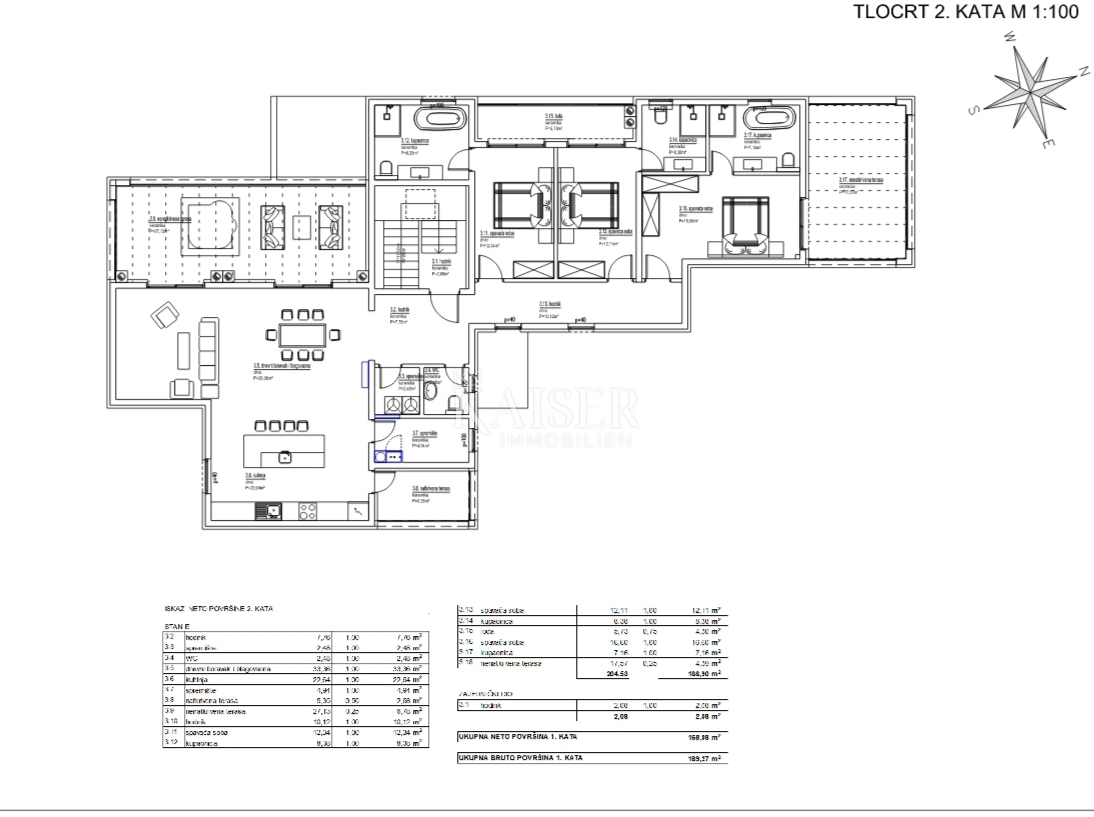 Istra, Poreč - luksuzni penthouse 800m od morja