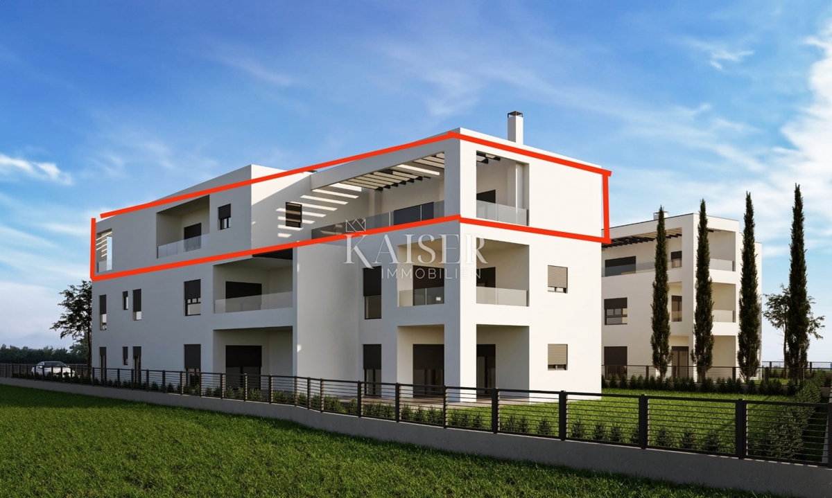 Istra, Poreč - luksuzni penthouse 800m od morja