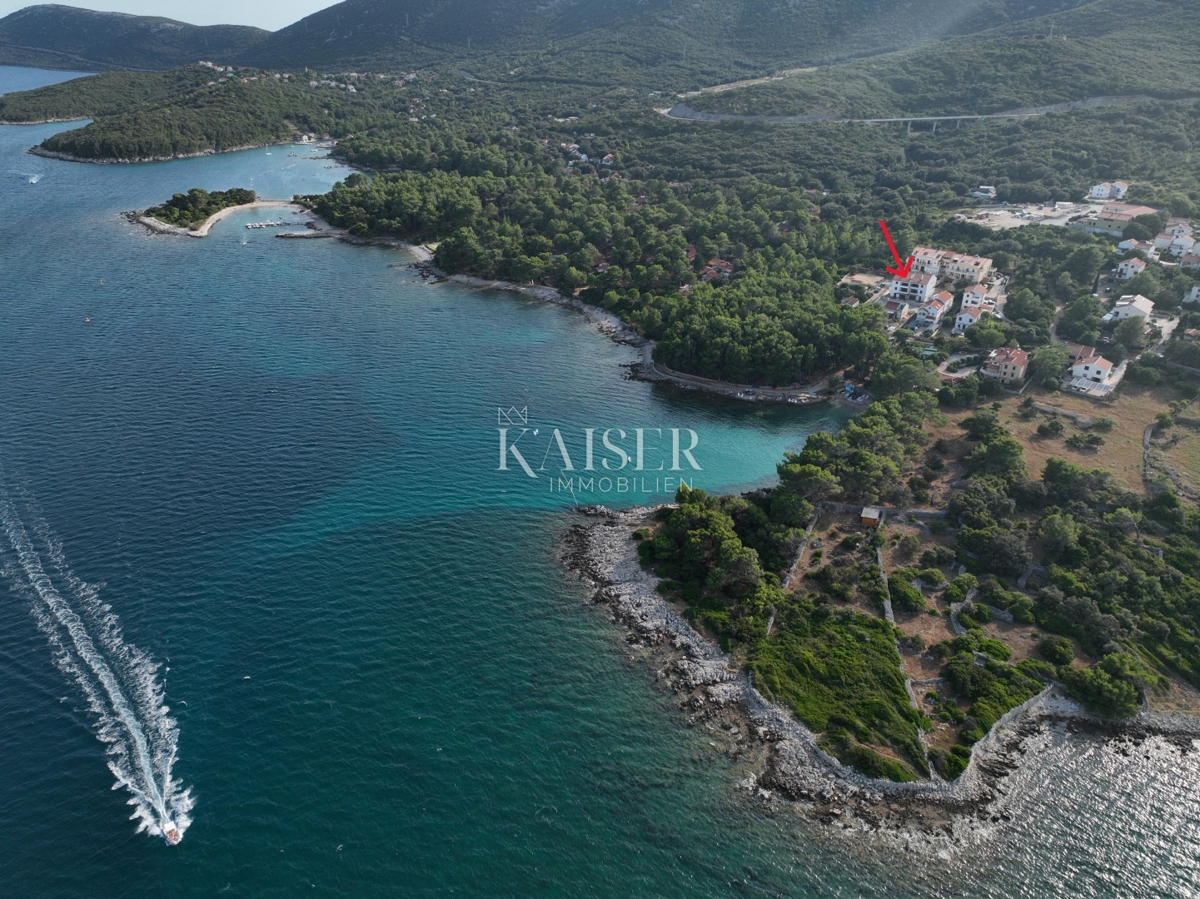 Mali Lošinj, Nerezine: Apartma s podstrešjem ob morju