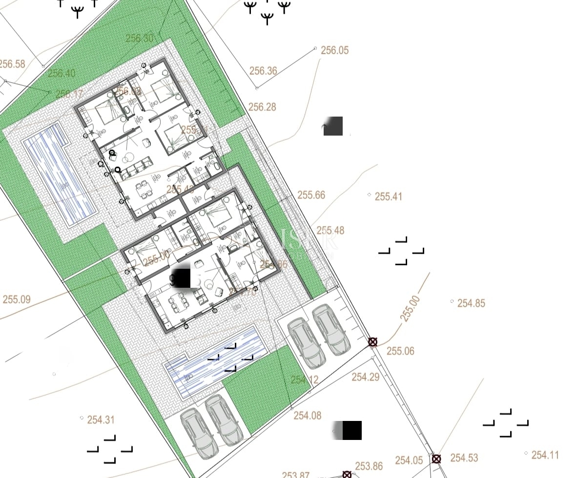 Istra, Vižinada - polpritlična hiša z bazenom