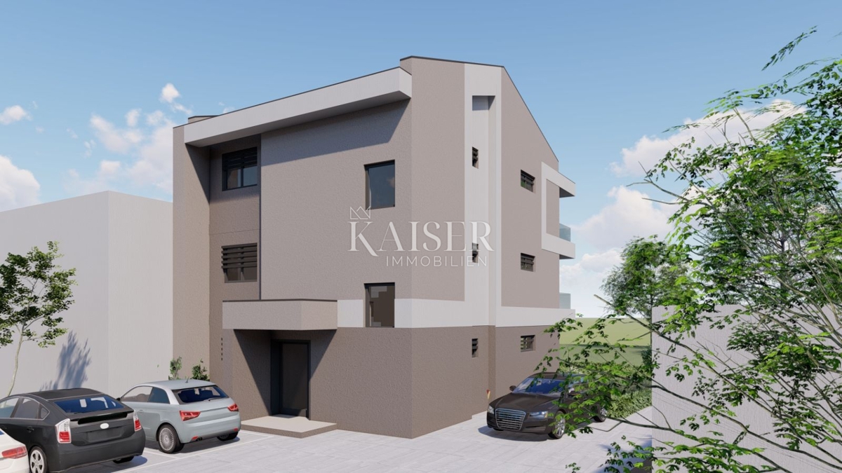 Fažana, Valbandon - dvosobno stanovanje, novogradnja z dvema parkirnima mestoma