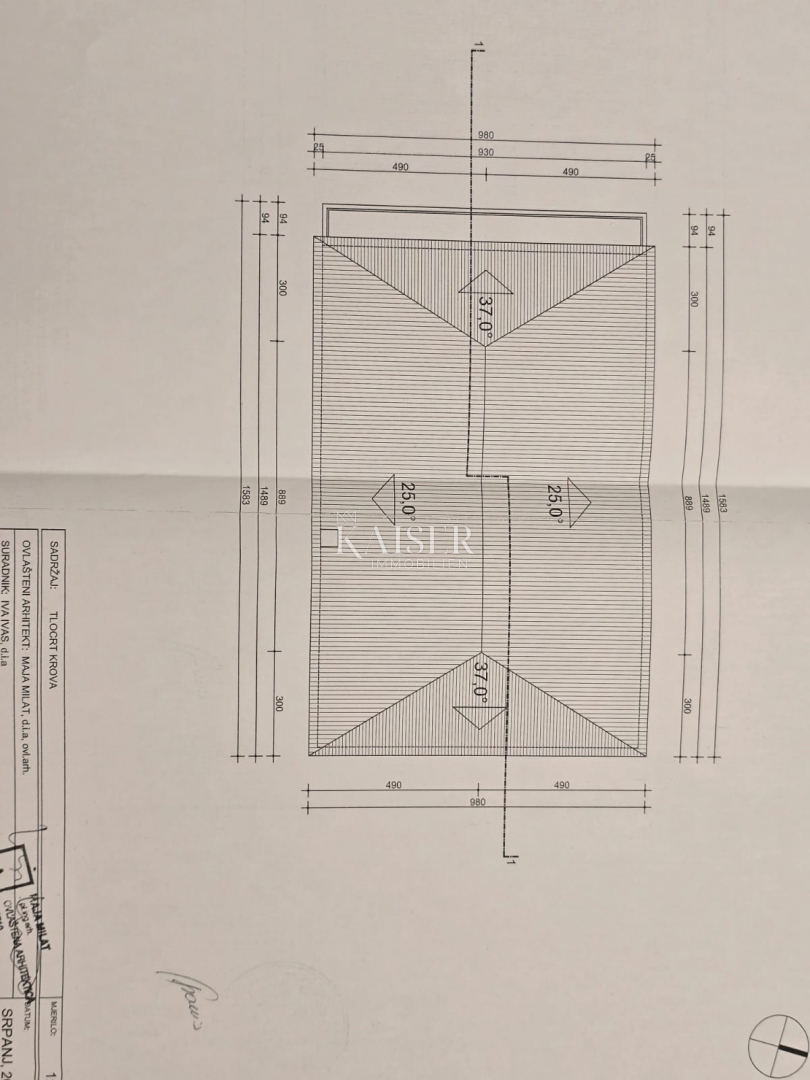 Hiša Donje Ražine, Šibenik, 500m2
