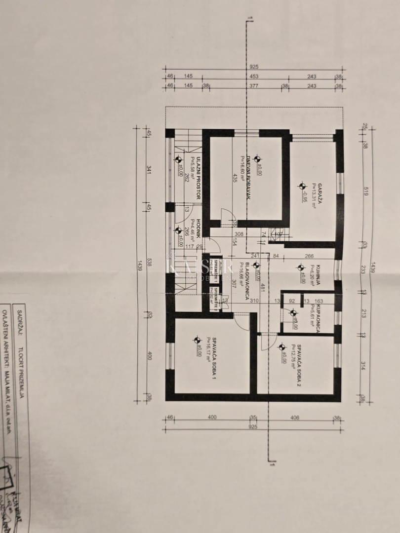Hiša Donje Ražine, Šibenik, 500m2
