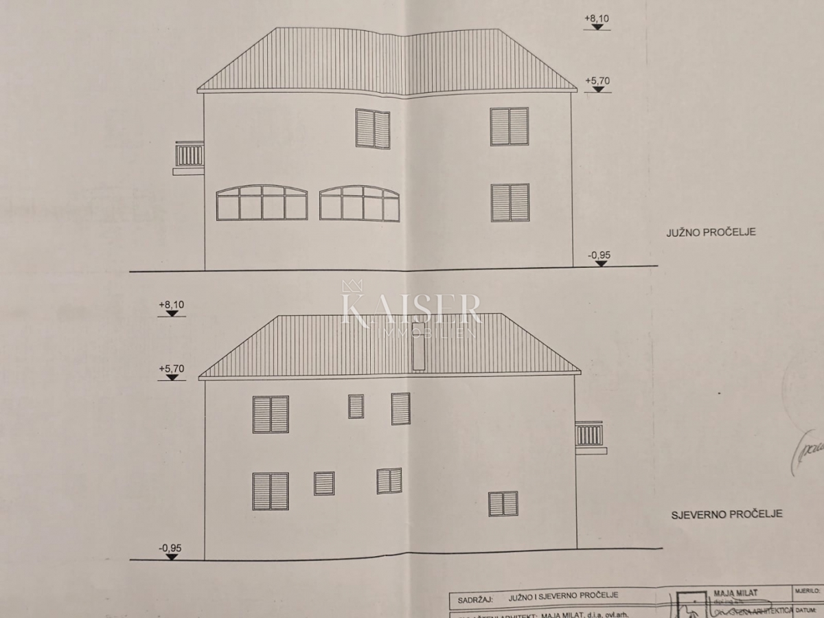 Hiša Donje Ražine, Šibenik, 500m2