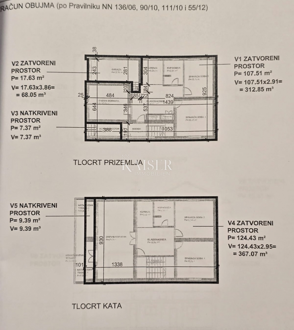Hiša Donje Ražine, Šibenik, 500m2