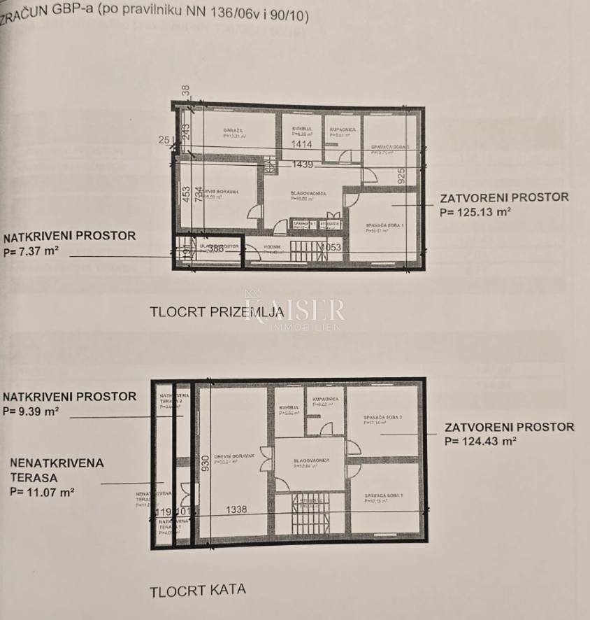 Hiša Donje Ražine, Šibenik, 500m2