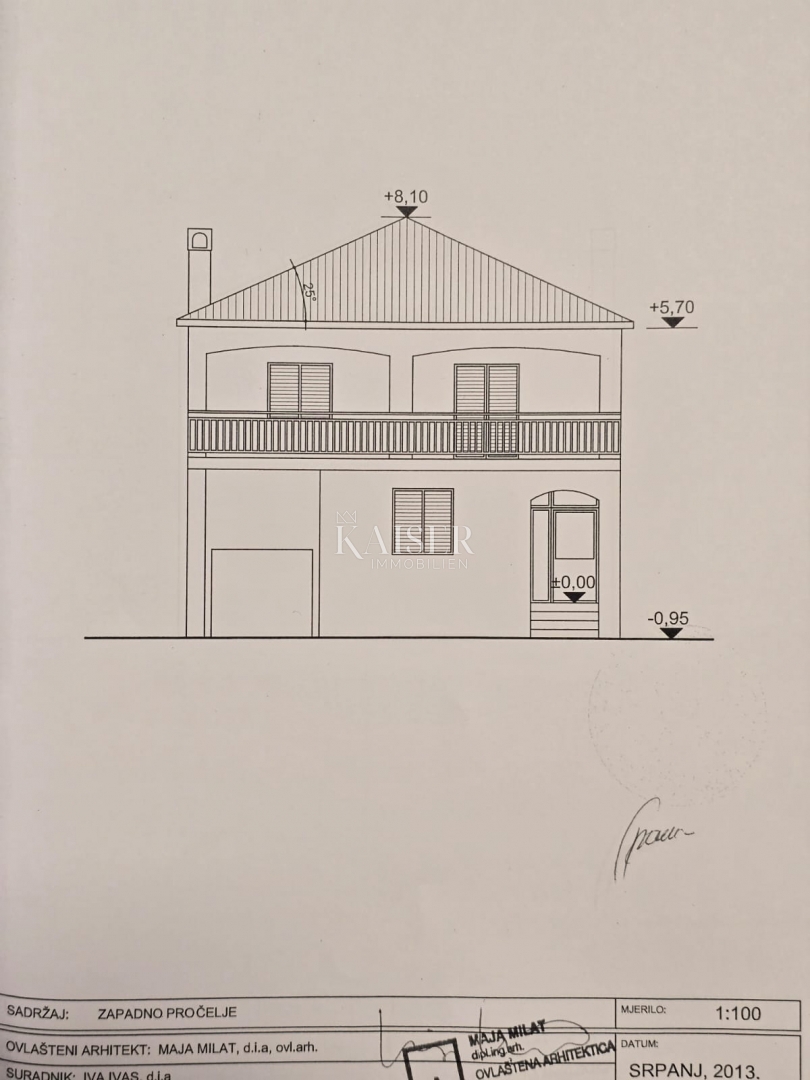 Hiša Donje Ražine, Šibenik, 500m2