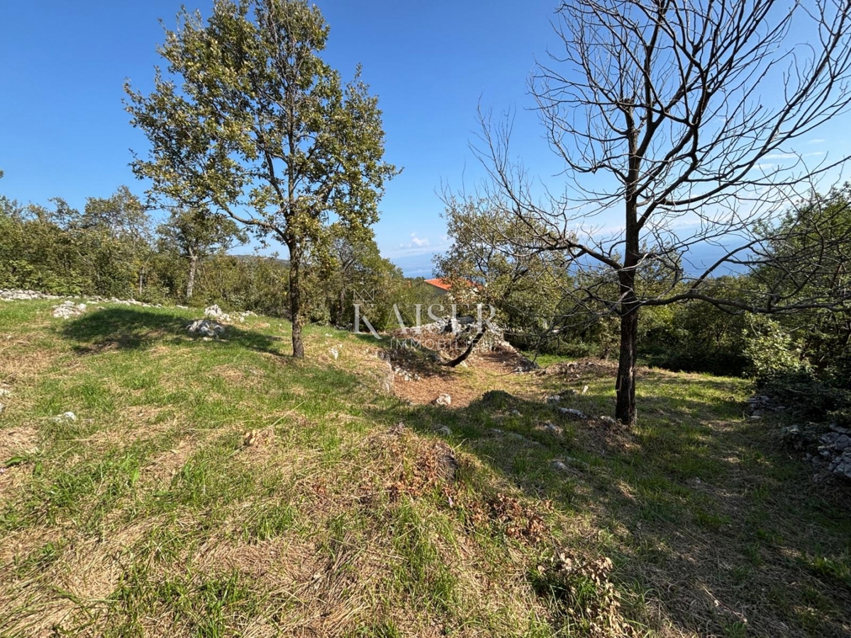  Zazidljivo zemljišče Sveta Jelena, Mošćenička Draga, 807m2