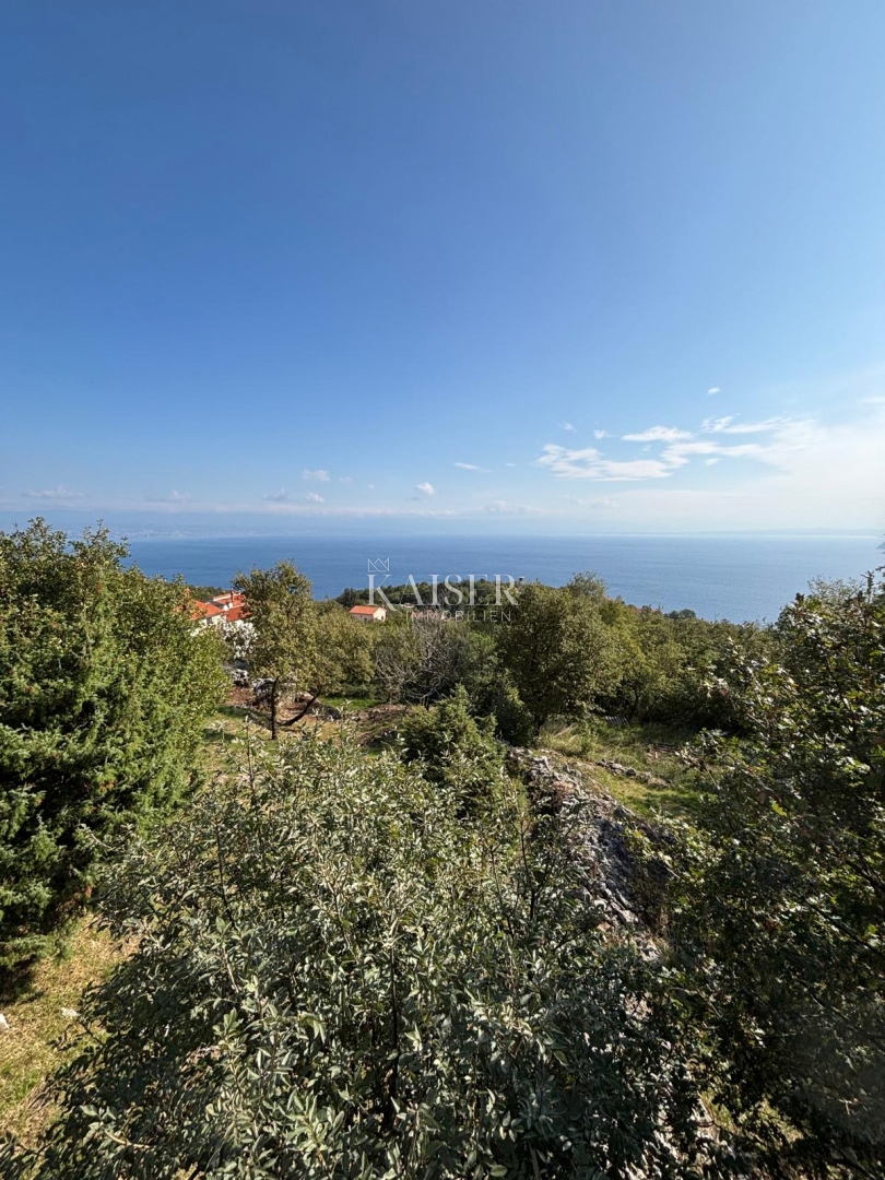  Zazidljivo zemljišče Sveta Jelena, Mošćenička Draga, 807m2