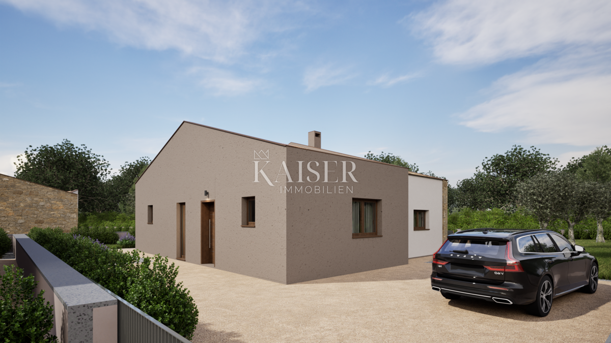 Istra - Barban, nova enonadstropna hiša z bazenom