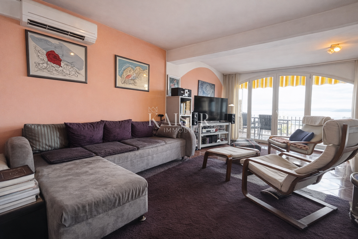 Opatija, Brseč - panoramski pogled na morje, hiša, 243 m2