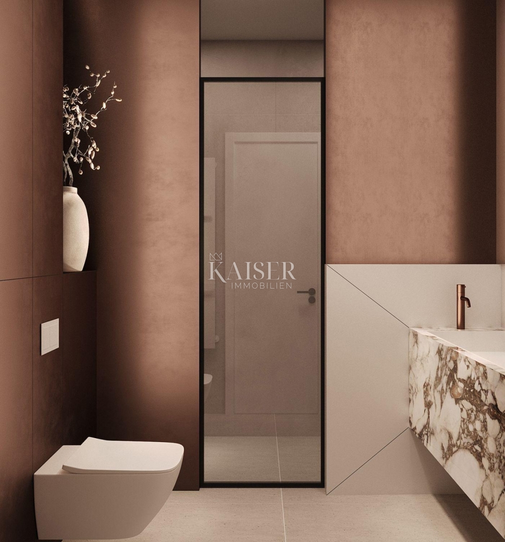 Istra, Plomin - moderna vila s panoramskim razgledom na Kvarnerski zaliv