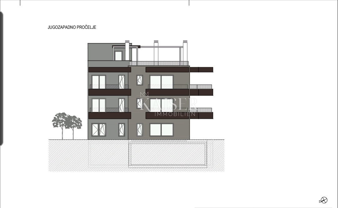 Novogradnja studia Sukošan S3 — začetna naložba