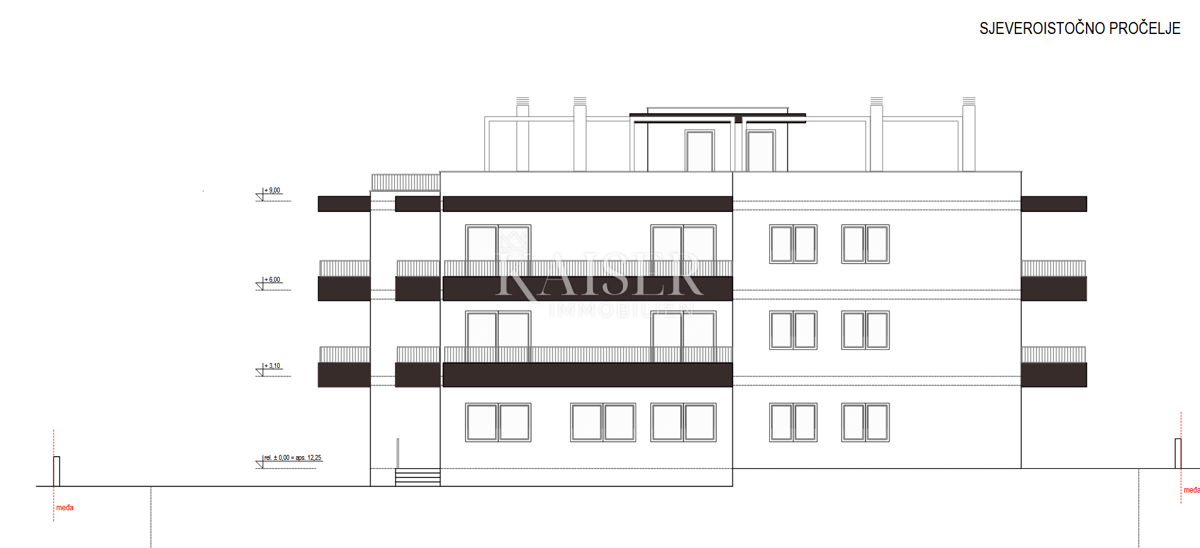 Sukošan S4 72,43 m2 2 spalnici 2. nadstropje