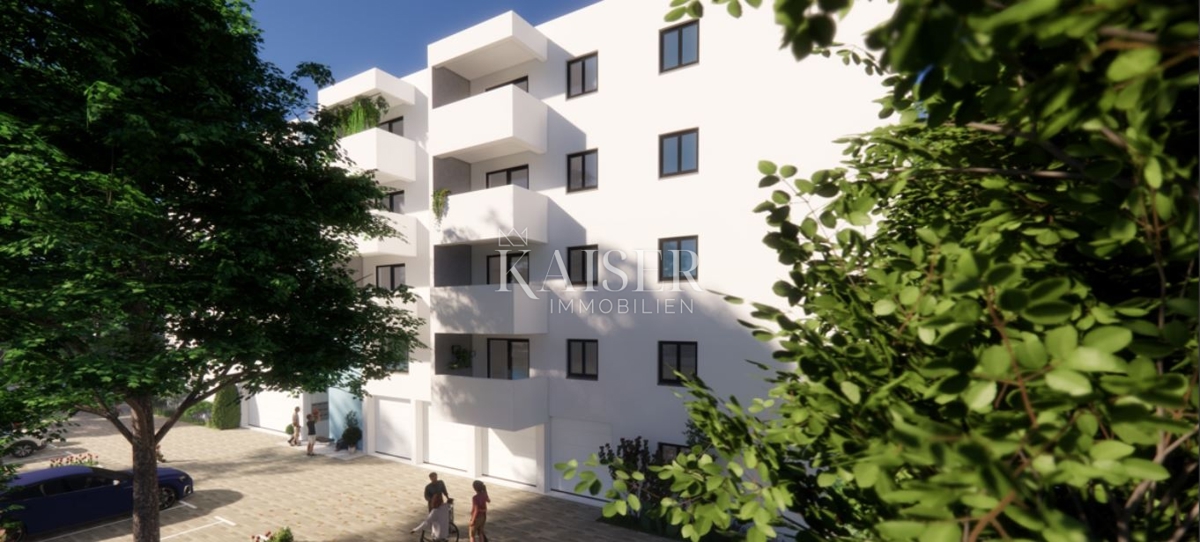 Istra, Pula - dvosobno stanovanje 54m2 v novogradnji z dvigalom