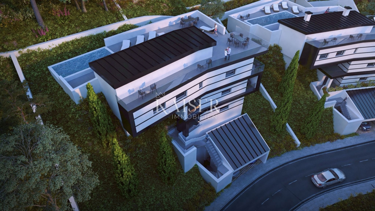 Opatijska riviera – zemljišče s pravnomočnim dovoljenjem za 5 luksuznih stanovanjskih enot