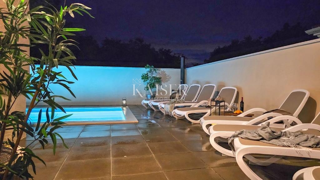 Umag, Zambratija, Istra, čudovita vila z bazenom in pogledom na morje