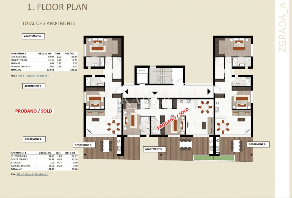 Istra, Novigrad - moderno stanovanje s pogledom na morje