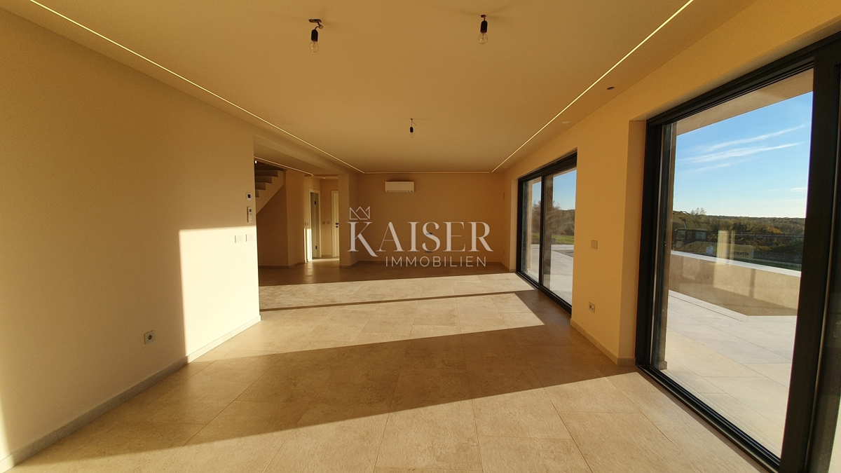 Istra - Poreč, luksuzna vila s savno in bazenom, pogled na morje