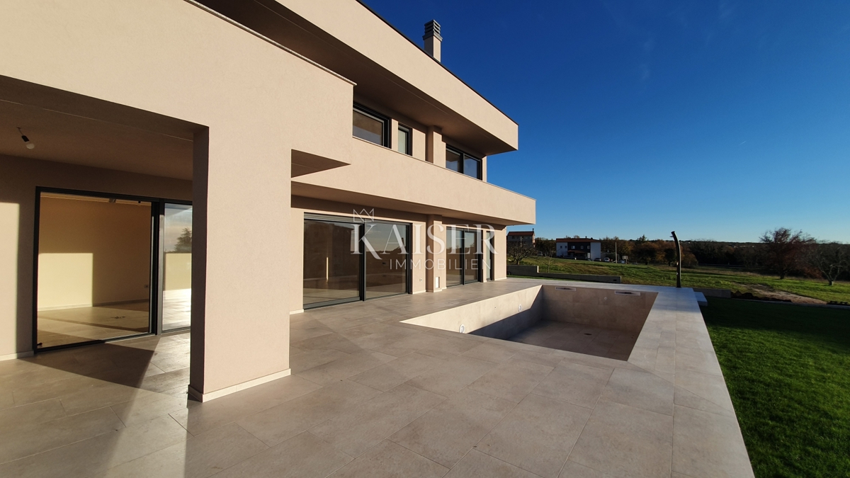 Istra - Poreč, luksuzna vila s savno in bazenom, pogled na morje