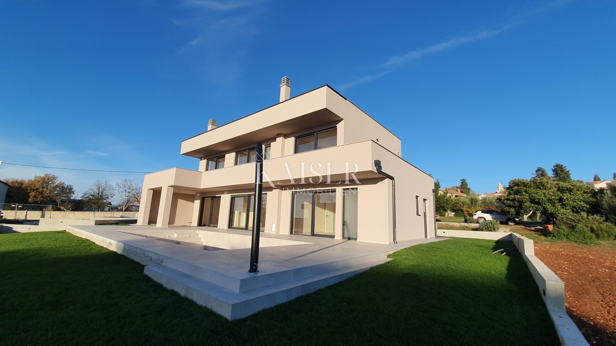 Istra - Poreč, luksuzna vila s savno in bazenom, pogled na morje