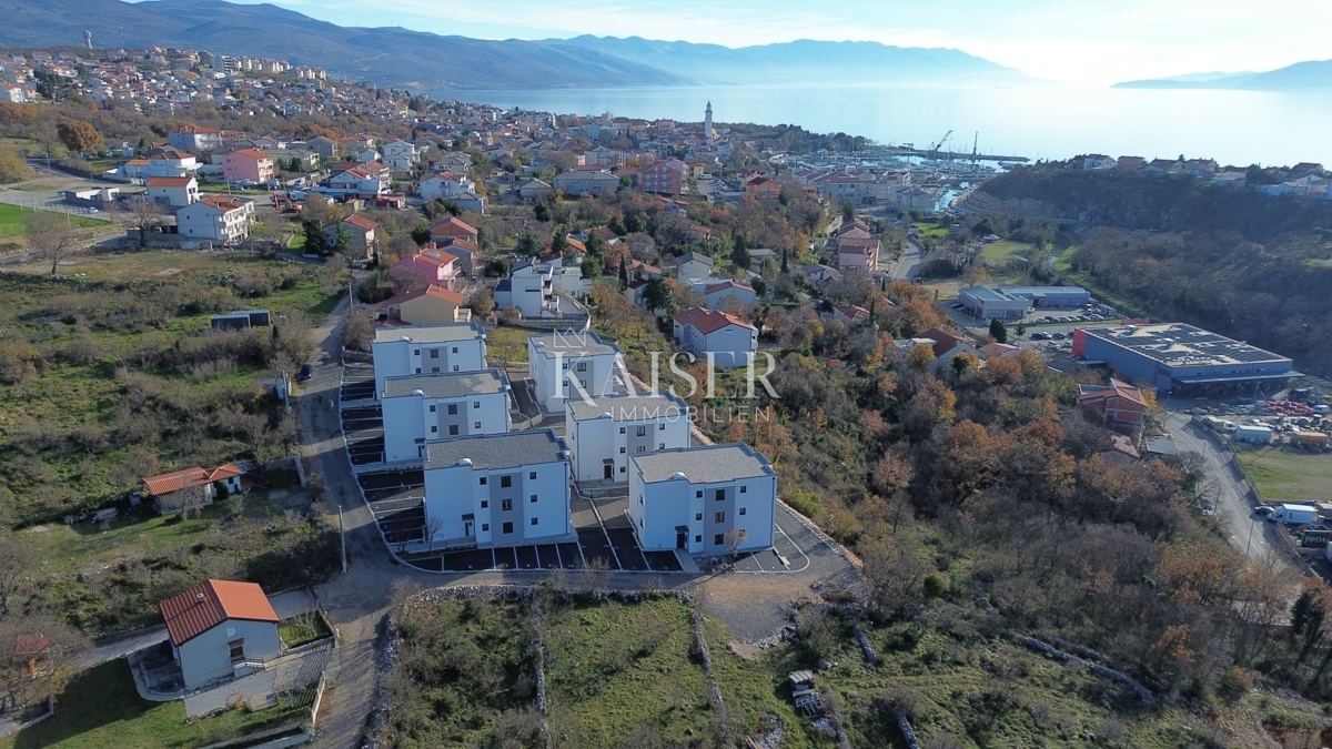 Novi Vinodolski - pritličje stanovanje S2 novogradnja 66m2
