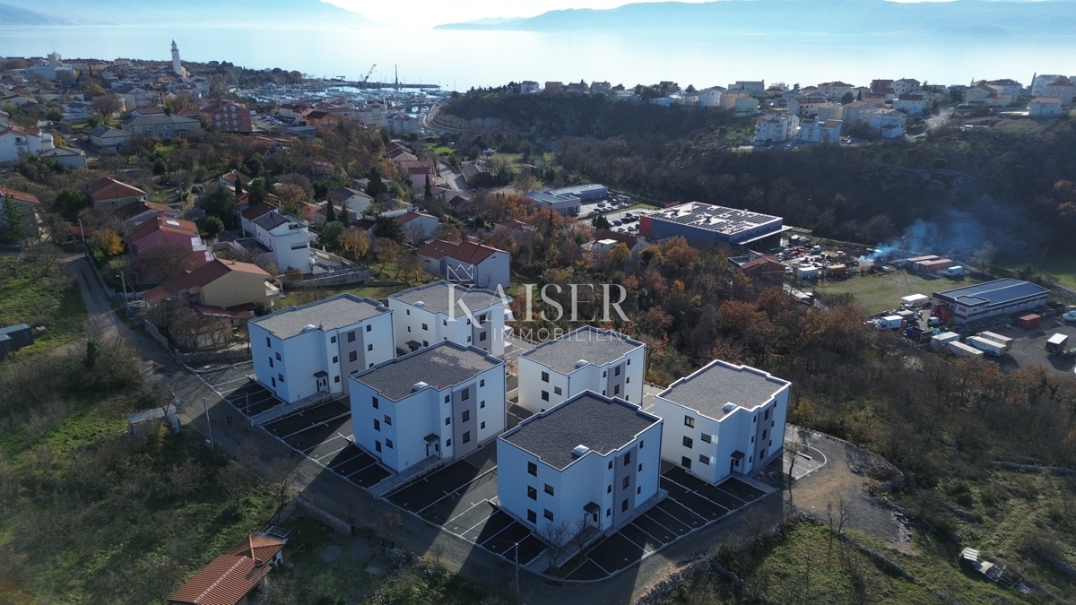 Novi Vinodolski - pritličje stanovanje S2 novogradnja 66m2