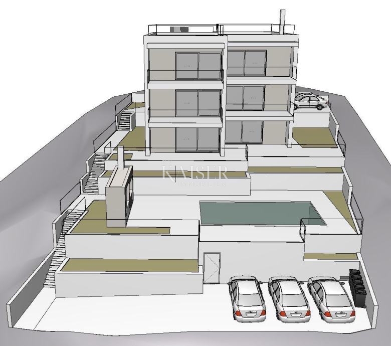  Zazidljivo zemljišče Marina, 731m2