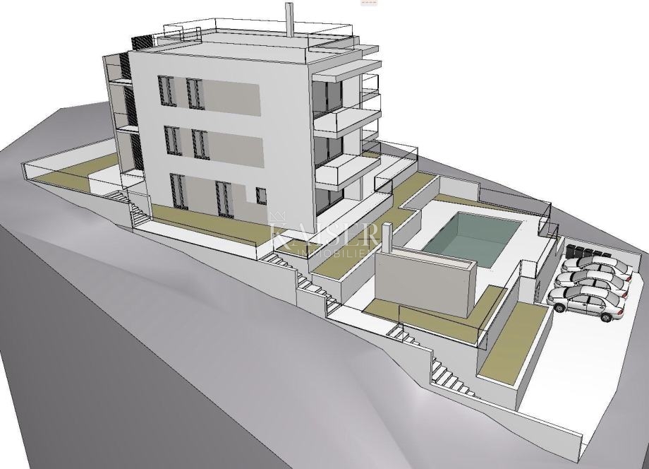  Zazidljivo zemljišče Marina, 731m2