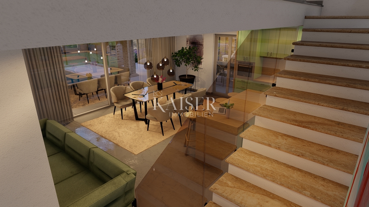 Hiša Malinska, Malinska-Dubašnica, 140m2