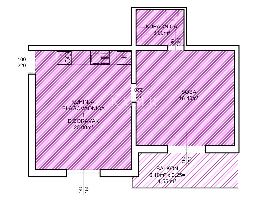 Hiša Pakoštane, 524,72m2