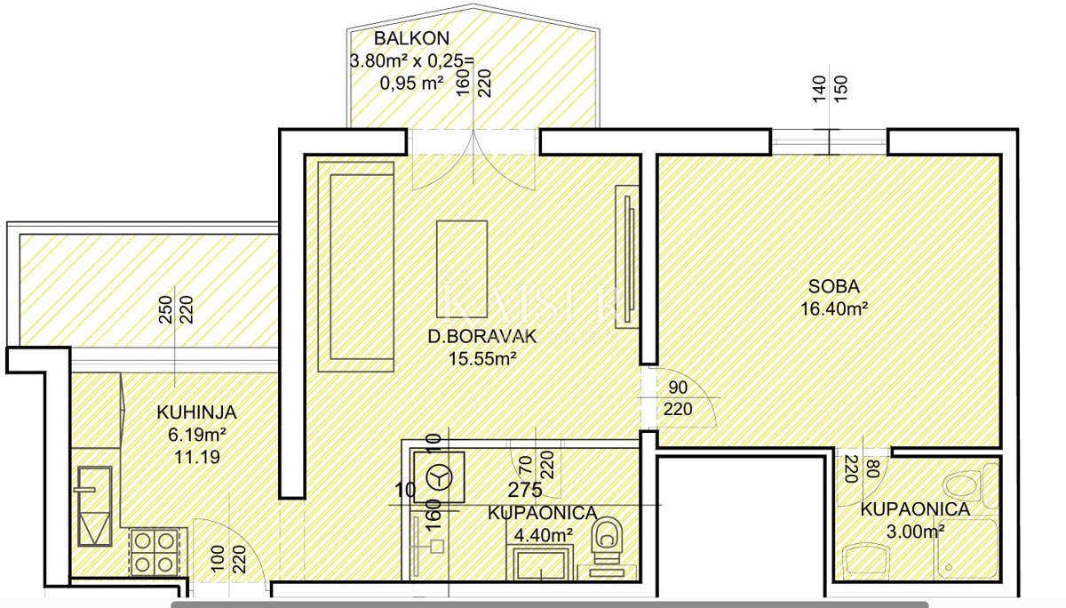 Hiša Pakoštane, 524,72m2