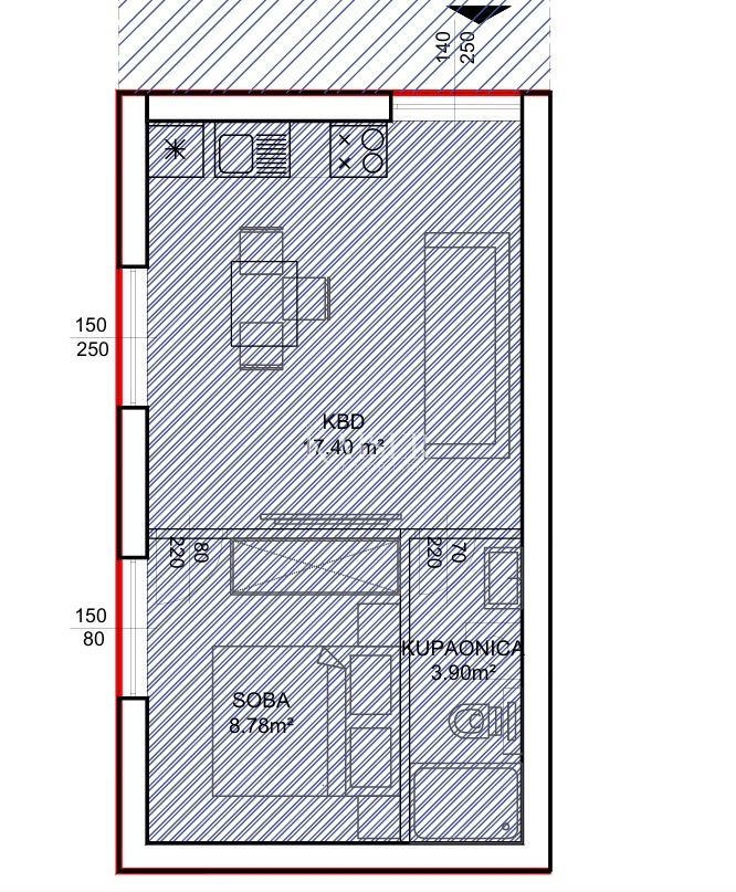 Hiša Pakoštane, 524,72m2