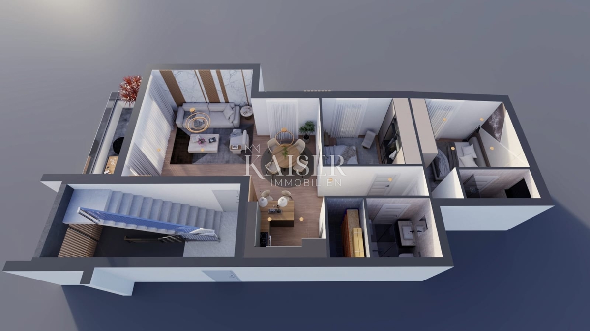 Stanovanje Brodarica, Šibenik - Okolica, 77,99m2