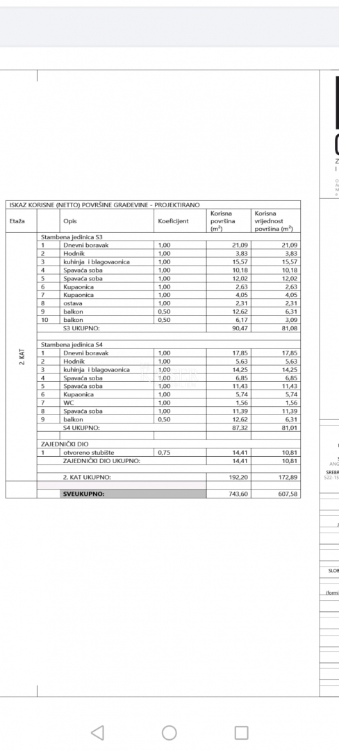 Stanovanje Brodarica, Šibenik - Okolica, 77,99m2