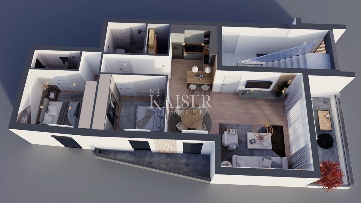 Stanovanje Brodarica, Šibenik - Okolica, 77,99m2