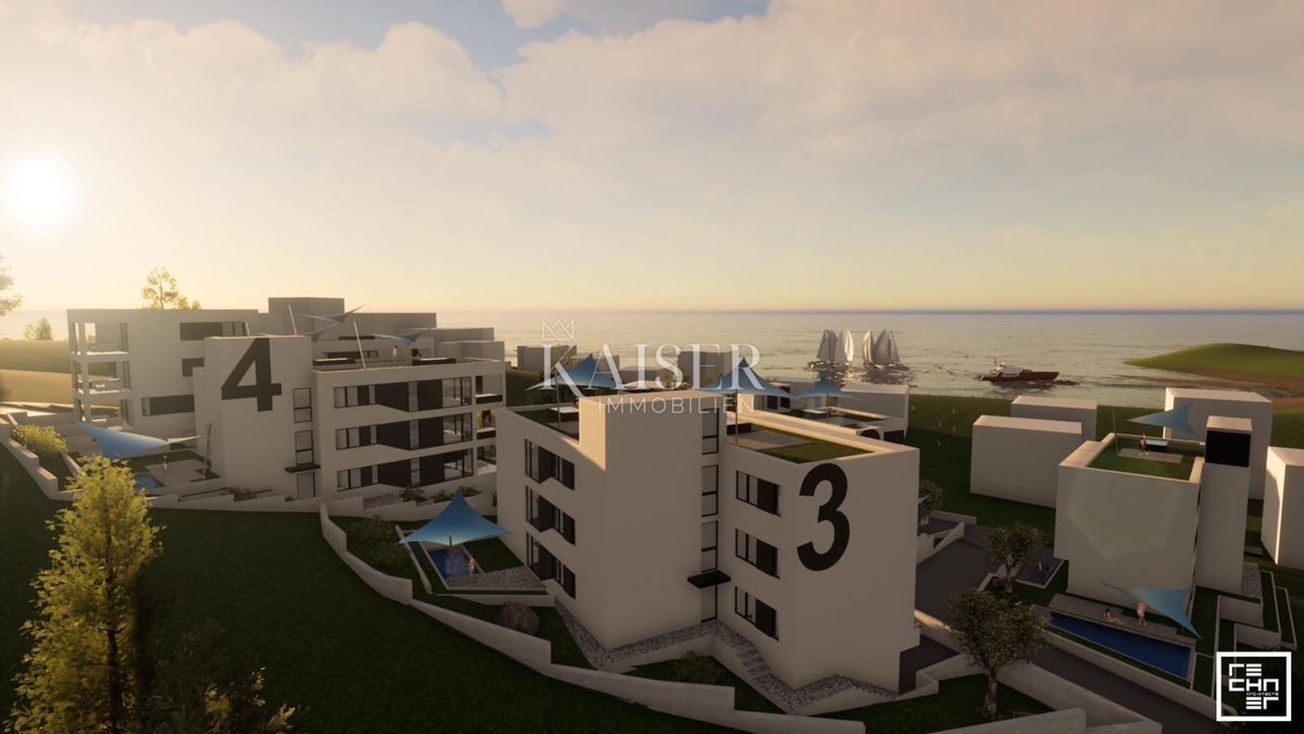 Izjemna investicijska priložnost – Luksuzni stanovanjski portfelj v Mandalini, Šibenik