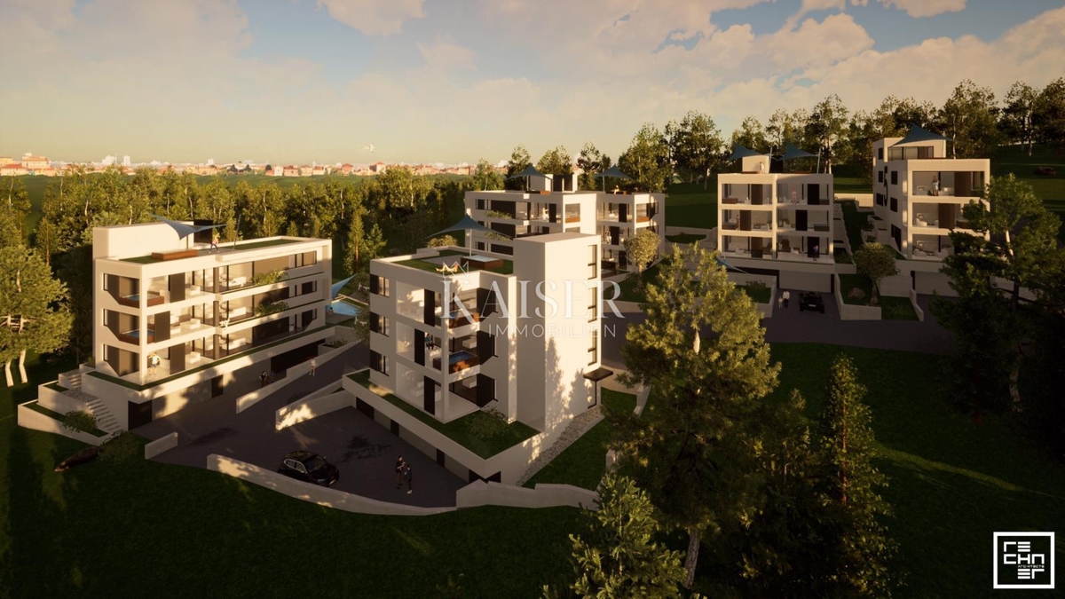 Izjemna investicijska priložnost – Luksuzni stanovanjski portfelj v Mandalini, Šibenik