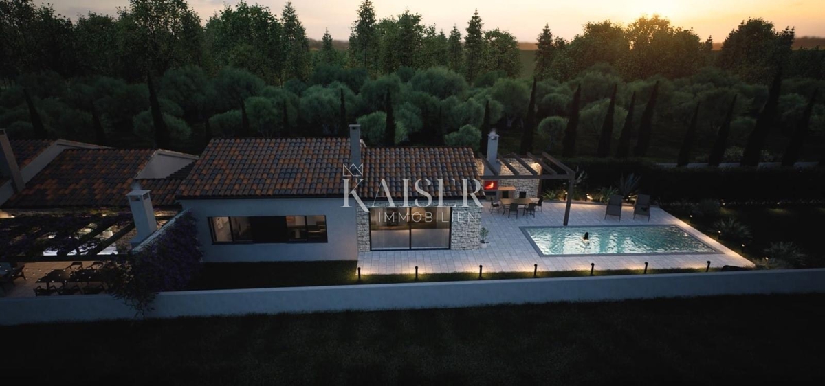 Istra - Poreč, enonadstropna hiša z bazenom in tremi spalnicami