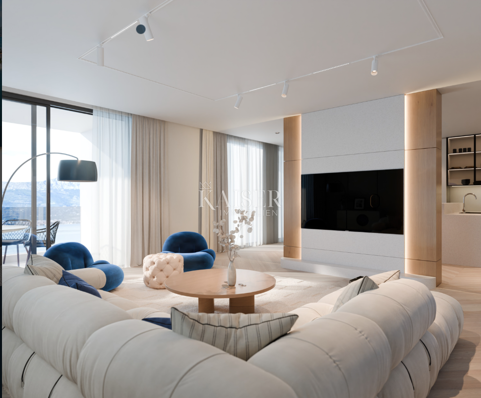 Trogir, Čiovo - penthouse 100 m od plaže