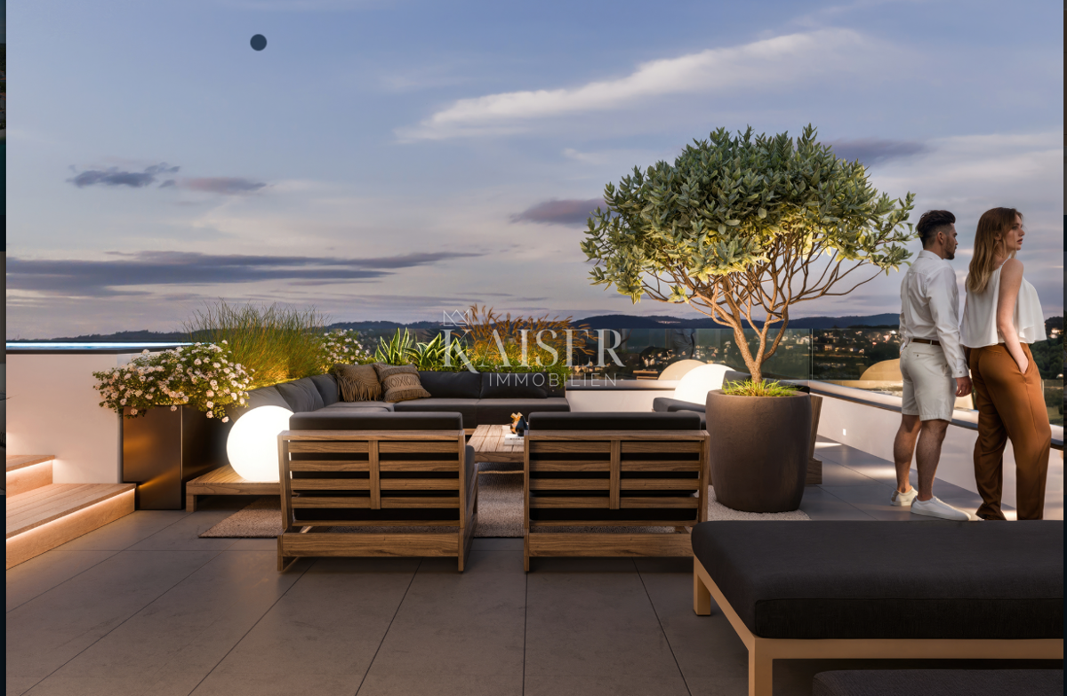 Trogir, Čiovo - penthouse 100 m od plaže