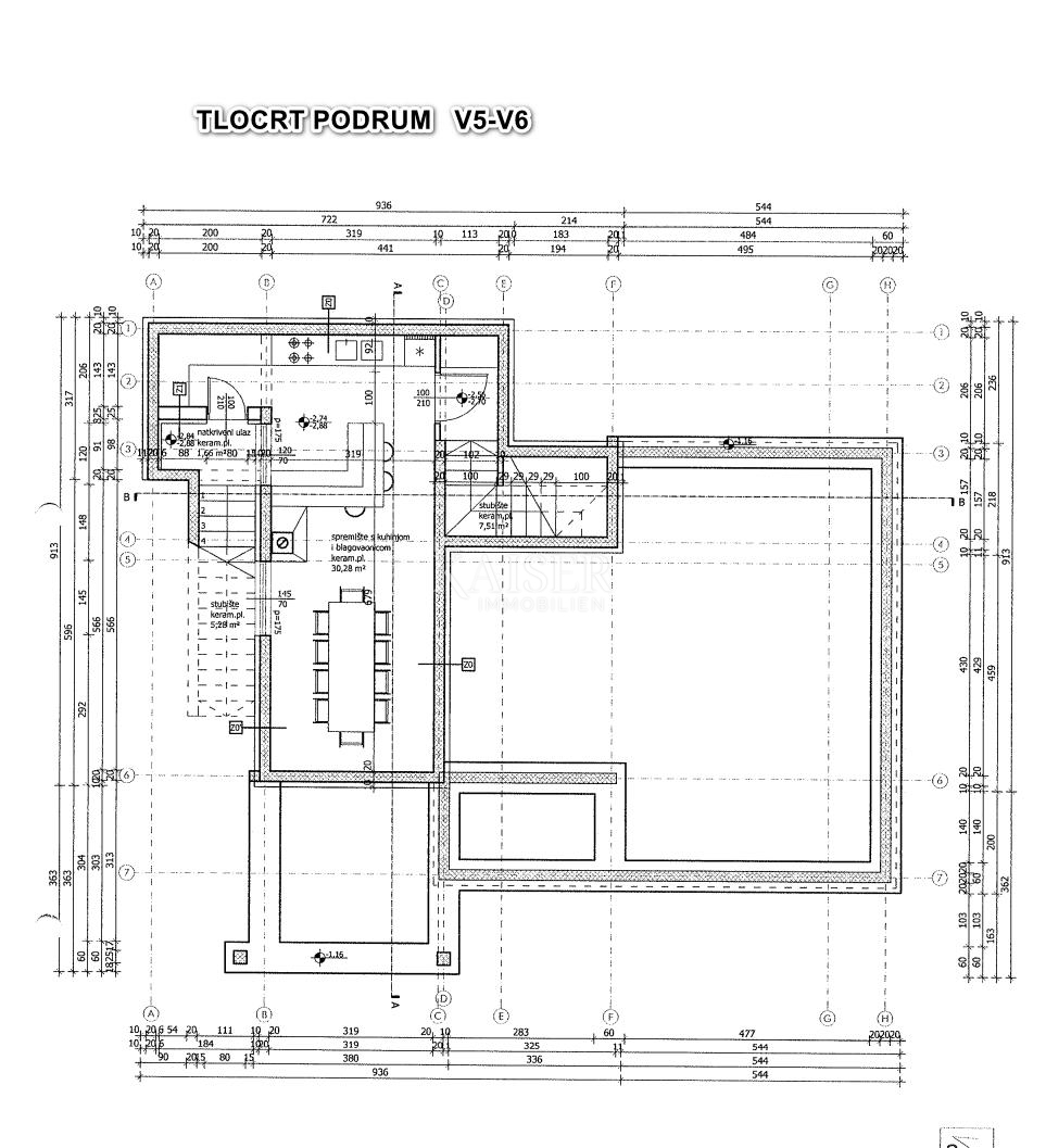 Hiša Debeljak, Sukošan, 1.630m2