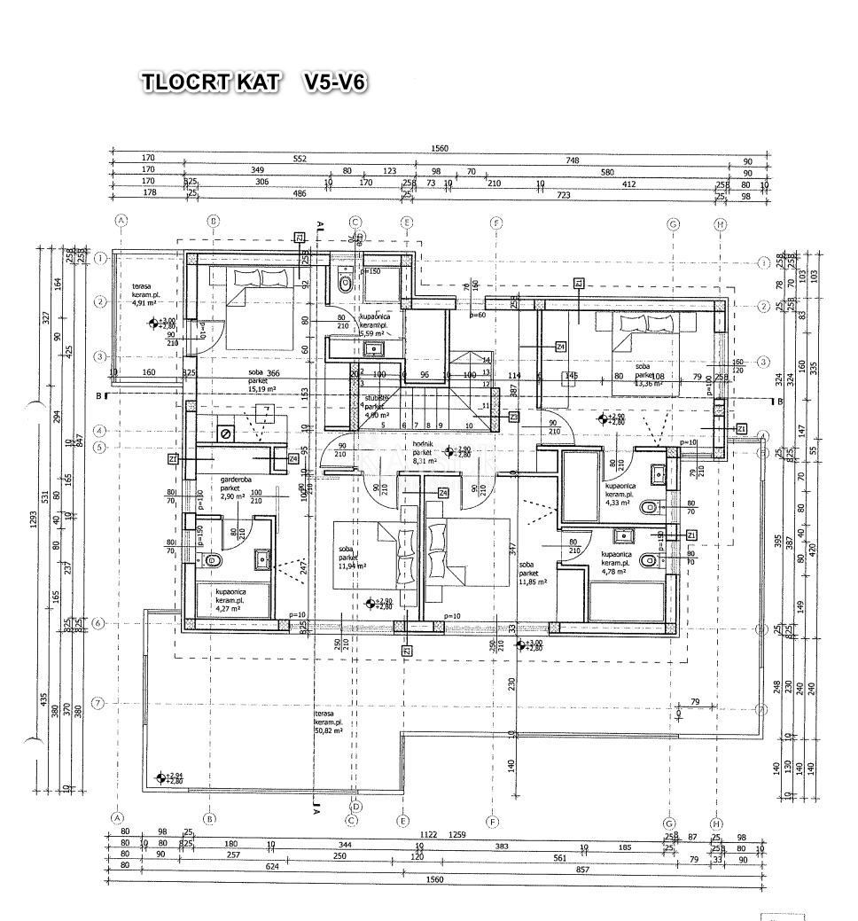 Hiša Debeljak, Sukošan, 1.630m2