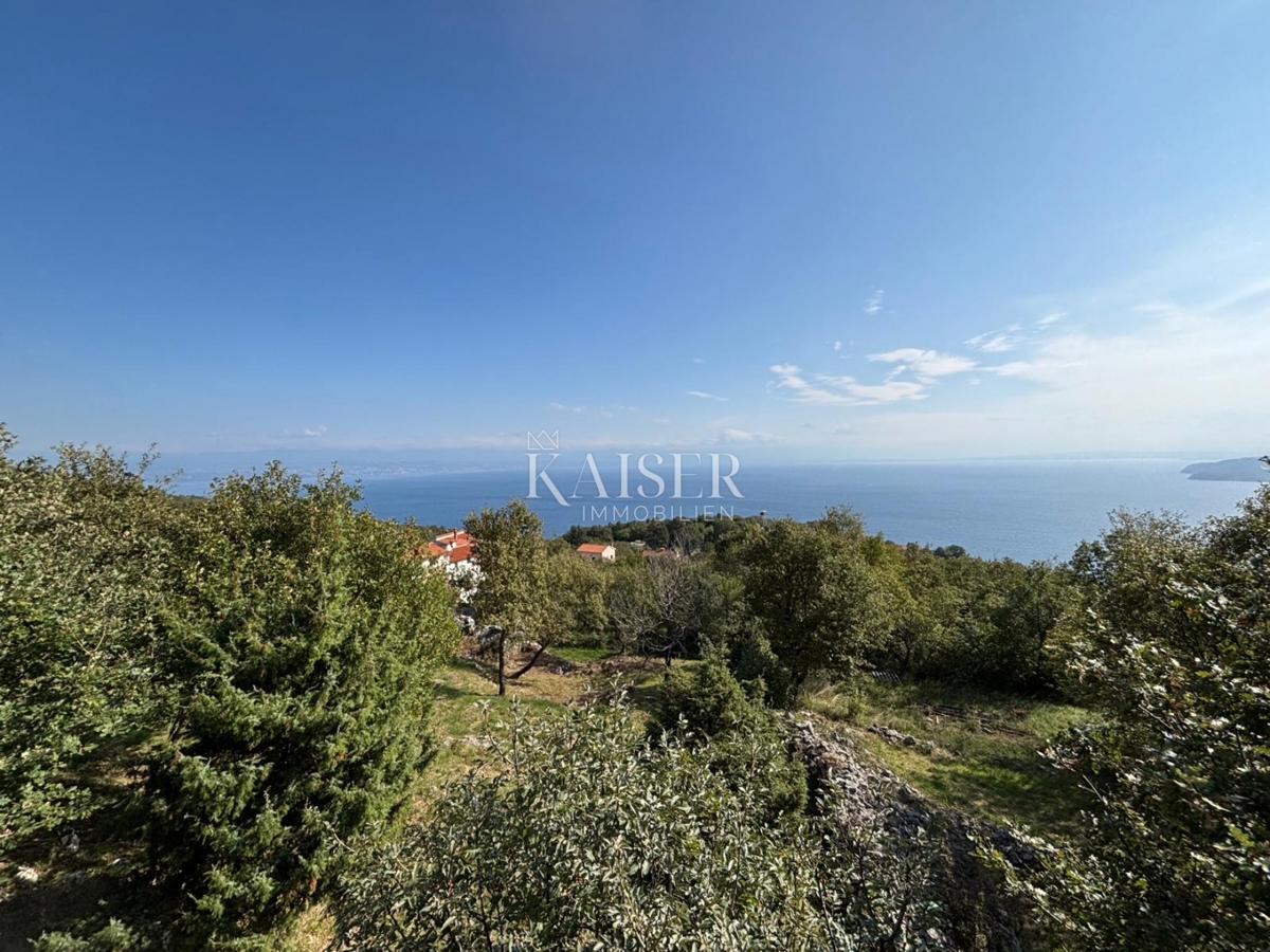  Zazidljivo zemljišče Sveta Jelena, Mošćenička Draga, 934m2