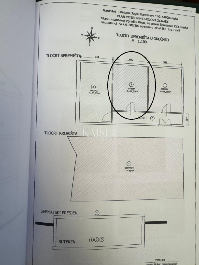 Reka, Pehlin, stanovanje 