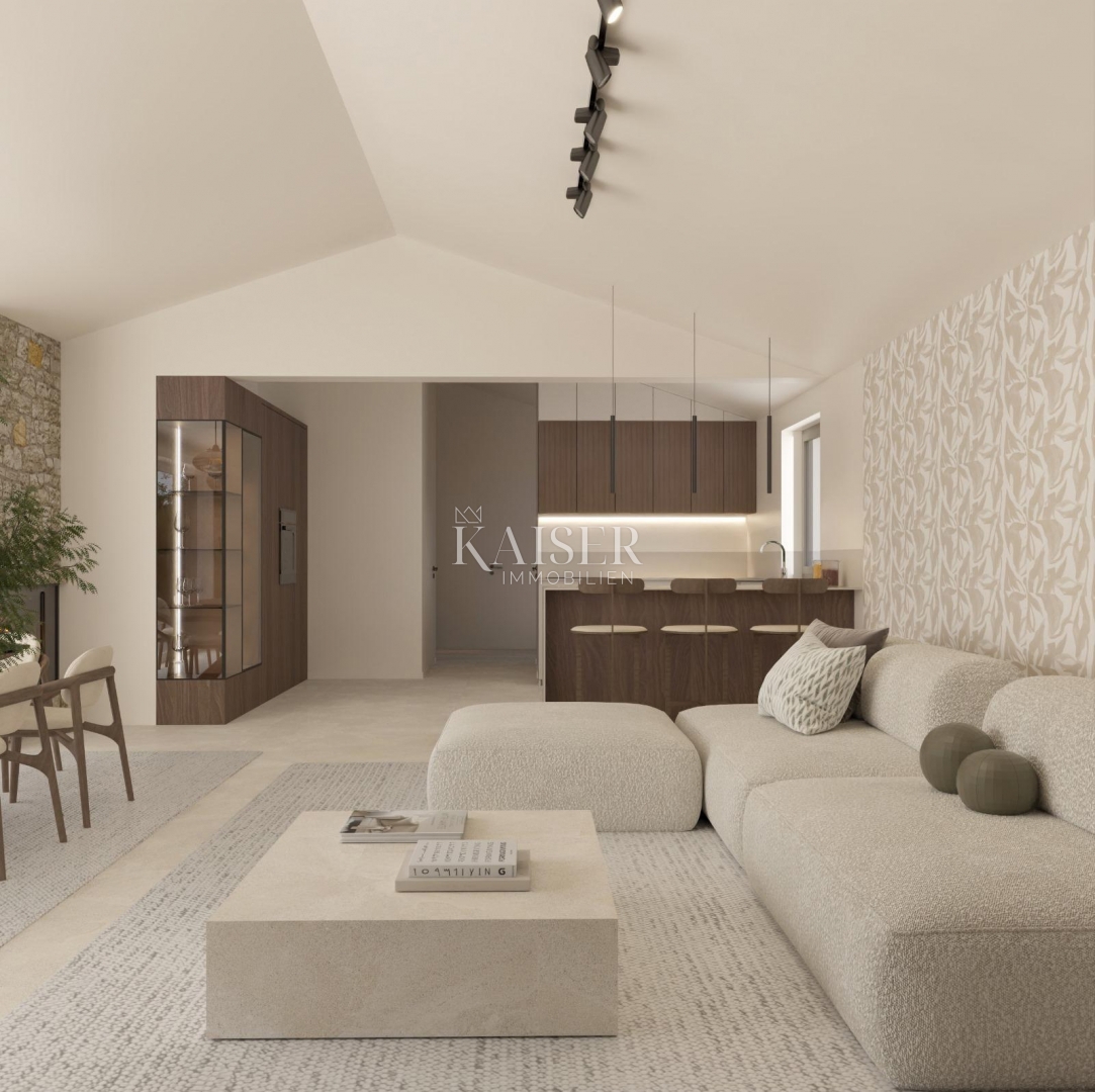 Istra - Višnjan, moderna enonadstropna hiša z bazenom